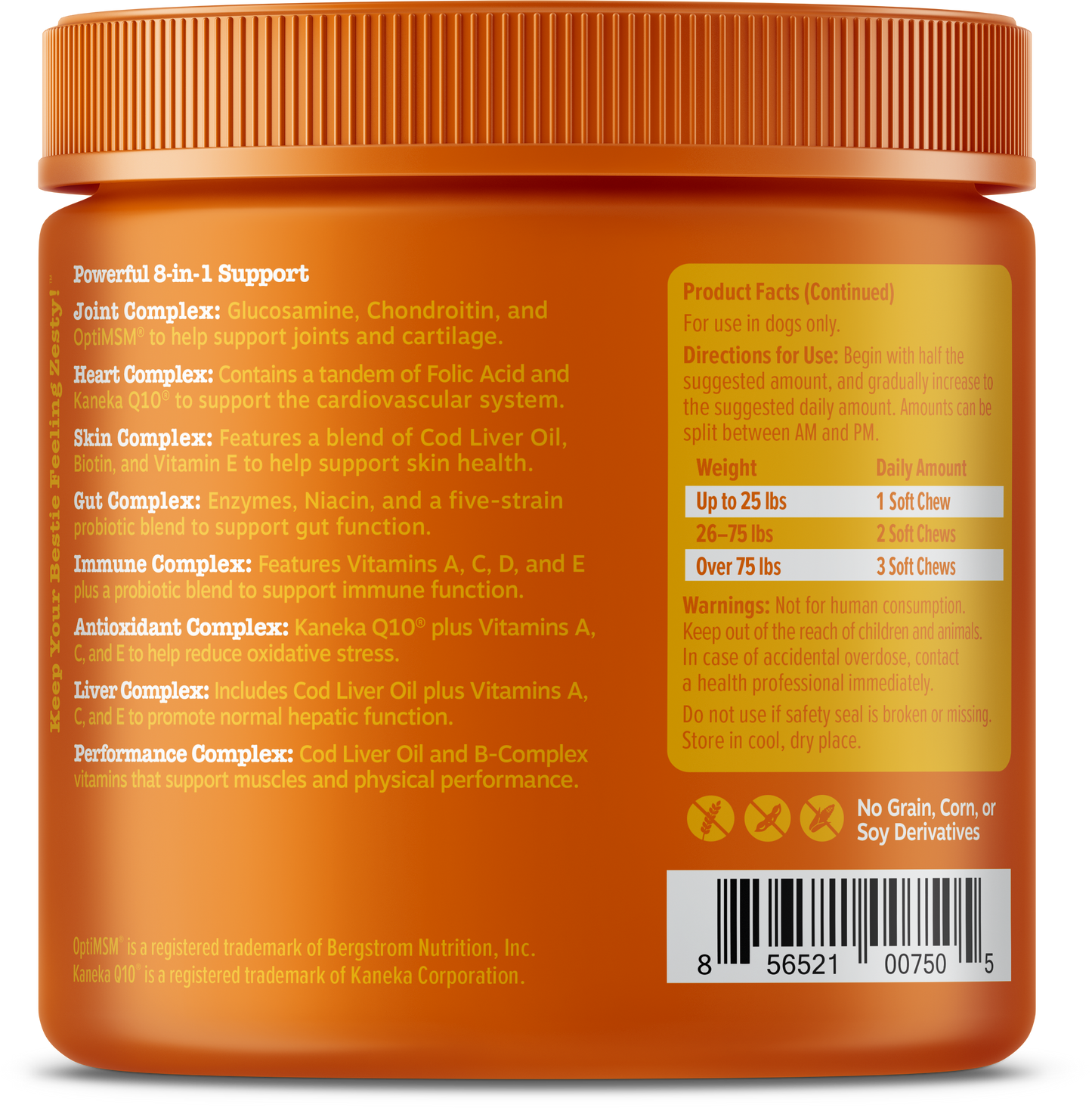 8-in-1 Multivitamin Bites for Dogs
