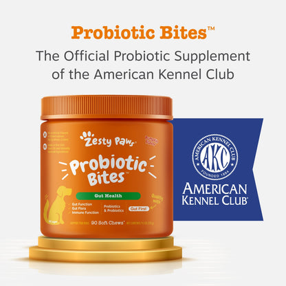 Zesty Paws Probiotic Bites™  6-Strain Digestive Health Supplement