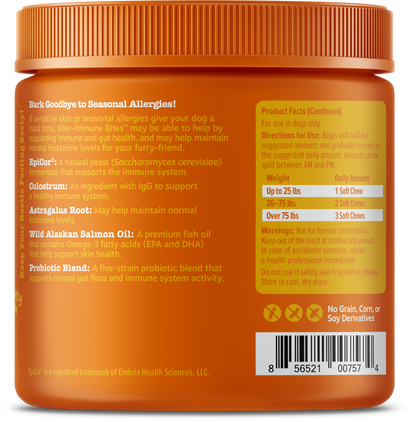 Allergy & Immune Bites for Dogs