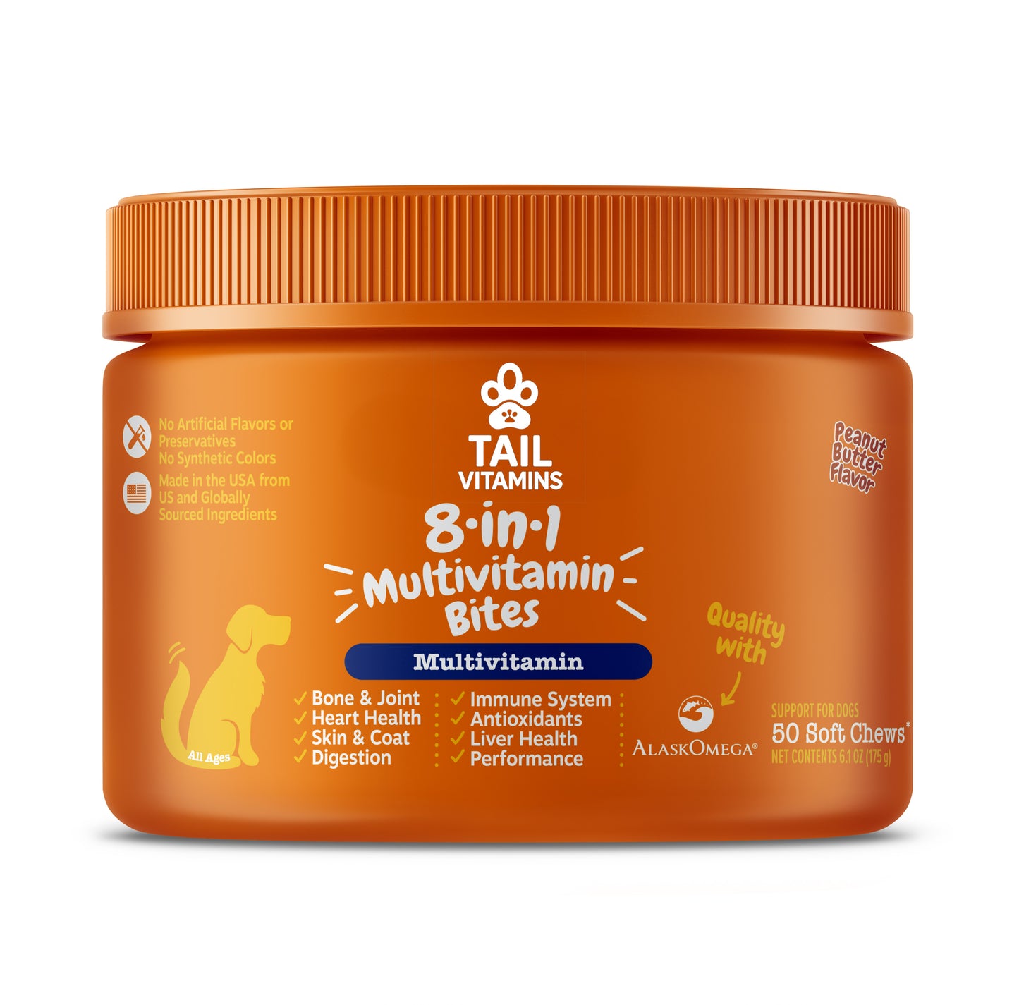 8-в-1 Мултивитаминни таблетки за кучета