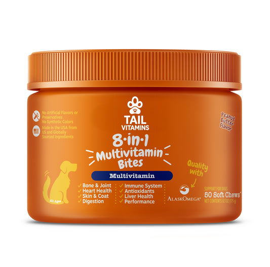 8-в-1 Мултивитаминни таблетки за кучета